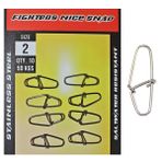 Effe No-02 10 Adet Nice Snap Rapala Klipsi