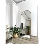 Effe Yapı Dekor 180 x 70 cm Gold Oval Ayaklı Boy Aynası