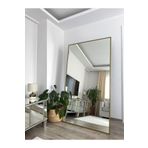 EFFE YAPI DEKOR Gold Metal Çerçeveli 180x100 Cm Ayaklı Boy Aynası