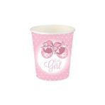 EffectPartyStore Pembe Patikler Bardak 8'li