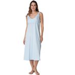 Effort 9033-1 Mavi Askı Ayarlı Özellikli Hamile Emzirme Geceliği