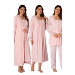 Effort Hamile Çarşı 2405 Pembe Lohusa Hamile 4'lü Set, M, TXB3C9AB9D1110-HCMEFT2405PM