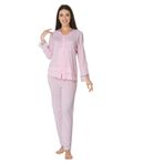 Effort Kadın Pembe Hamile Lohusa Pijama Takımı, S, EF2422EFRT-19804IGP267187