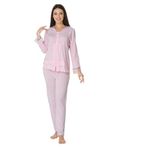 Effort Kadın Pembe Hamile Lohusa Pijama Takımı, XL, EF2422EFRT-19804IGP267181