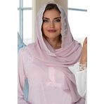 Effort Pudra Pembe Hamile Lohusa Şifon Örtme Şal, Tek Ebat, SAL01-198IGP102691
