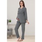 Effortt Füme Hamile Lohusa Pijama Takımı