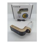 EFGARAGE Carg7 Oto Çakmaklık Araç Kiti Fm Transmitter Bluetooth Kablosuz Usb Mp3 Çalar Kart Girişli Aux