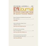 Efil Journal Ekonomi Araştırmaları Dergisi Cilt - 4 Sayı 3
