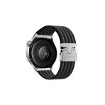Eflink Huawei Honor Magic 2 46Mm Zore Krd-133 22Mm Naylon Kumaş Hasır Örgülü Kordon - Siyah