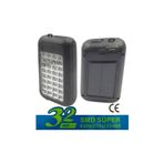 efmues Güneş enerjili powerbank 10000 Mah kapasiteli gs-875 şarjlı ışıldak siyah renk