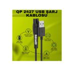 efmues QP2724 QP2834 QP1924 MG9520 şarj kablosu oneblade QP2427 USB şarj kablosu