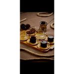 EFNAN Bambu 6'lı Set Espresso Fincanı 100 Ml