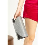 efnanstore Platin Simli Abiye Çanta Portföy Çanta Clutch Çanta