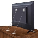 Efocakiox Ayarlanabilir 106,6 cm TV Güvenlik Kayışları, Bebek Prova için İpucu Yapışkan Mobilya Duvar Ankraj Seti, Delme Yok Güvenli Düz Ekranlar TV'den Duvara, Dolap, Stand, Masa, Şifonyer,