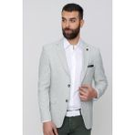 Efor Erkek C 613 Slim Fit Nil Yeşili Spor Ceket - 46