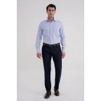 Efor Erkek Comfort Fit Rarat Kalıp Açık Mavi Gömlek GK 751 - A. Mavi - 2XL