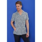 Efor Erkek G 1535 Slim Fit Mavi Klasik Gömlek