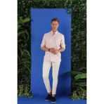 Efor Erkek G 1555 Slim Fit Mercan Klasik Gömlek - 2XL