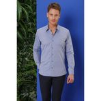 Efor Erkek GK 679 Slim Fit Koyu Mavi Klasik Gömlek