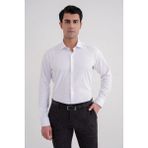 Efor Erkek Slim Fit Beyaz Gömlek GK 752 - 2XL