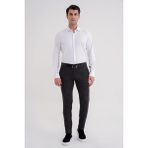 Efor Erkek Slim Fit Beyaz Gömlek GK 752 - 4XL