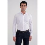Efor Erkek Slim Fit Beyaz Gömlek GK 755 - 3XL