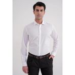 Efor Erkek Slim Fit Beyaz Gömlek GK 757