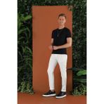 Efor Erkek Slim Fit Ekru / Kırık Beyaz Pantolon P 1120 - XL