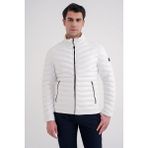 Efor Erkek Slim Fit Hakim Yaka Yan Cepli Kaz Tüyü Beyaz Şişme Mont MT 176