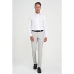 Efor Erkek Slim Fit Pilesiz Yün Klasik Taş Kumaş Pantolon P 1191 - 38