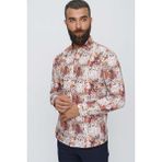 Efor Erkek Slim Fit Vizon Spor Gömlek G 1506