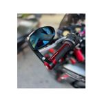 EFORMOTOR Gidon Aynası Kırmızı Yan Ayna Tüm Motorlara Uyumlu *G-01