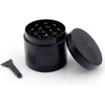 Efotech 40MM 4 Katlı Grinder Herbal Baharat Öğütücü Parçalayıcı Paslanmaz Çelik Mıknatıslı - Siyah