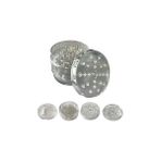 EFOTECH GRINDER Parçalayıcı PLASTİK baharat öğütücü herb spice 4 katmanlı (60MM-SEFFAF)