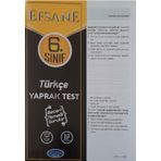 Efsane 6.Sınıf Türkçe Yaprak Test