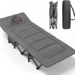Efsane Kamp Konfor Ultralight Kampet Portatif Kamp Yatağı Gri - 190 x 68 x 35 cm