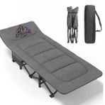 Efsane Kamp - Konfor Ultralight Kampet Portatif Kamp Yatağı Gri - 190X68X35CM