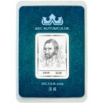 Efsane Van Gogh Temalı Hediyeye Özel 5 Gr 999 Ayar Gümüş İle Tasarlanmış Gümüş Külçe