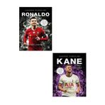 Efsane Yayınları Parodi Sahanın Yıldızları RONALDO - KANE ( Futbolcu Kartı Poster HEDİYELİ ) 2 KİTAP