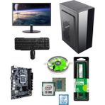 EFSOFFİCE0005-2 - I3 6. Nesil 8gb Ram 256GB SSD 20 Inç Monitör Klavye Mouse Ofis Bilgisayarı - Siyah - 20 inç LCD