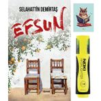 Efsun Romanı - Selahattin Demirtaş - Sarı Fosforlu Kalem - Not Defterli Seti