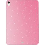 Efura Apple iPad Air 10.9 2022 (5 Nesil) Simli Parlak Görünümlü Uyumlu Efr Tablet Koton Kılıf-Pembe
