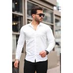Eg38 Tmb Damatlık Gömlek Beyaz - 2XL