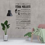 Ega Türk Milleti Duvar sticker