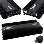 egb MOBASS MB-3000.5 5000W 5 Kanal Bass Kontrollü Oto Amfi