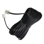 egb TELEFON HAT KABLOSU 10MT SİYAH (AVD-62)