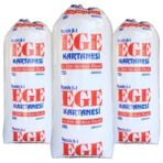 Ege Boncuk Silikon Elyaf 1kg - Beyaz - 10 x 30 cm