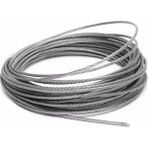 Ege Çelik Halat Çelik Halat Galvaniz - 6mm x 100mt