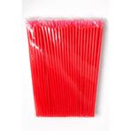 Ege Concept Life 100'lü Paket 12 cm İnce Kırmızı Pasta, Cupcake Mumu - Doğum Günü Parti Süsü ve Kutlama Mumu