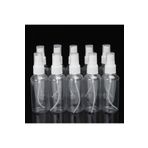 EGE DESİNG 10 Adet 50ml Plastik Sprey Şişe Hediyelik Dezenfektan Kolonya Şişesi ege10lusprey50ml